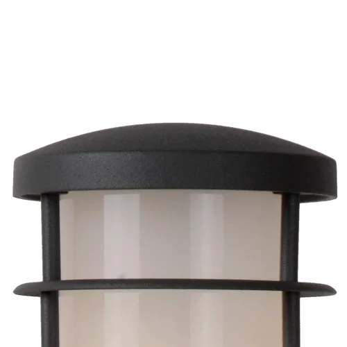 Парковый светильник Solid 14871/50/30 Lucide уличный IP54 чёрный 1 лампа, плафон белый в стиле современный E27 фото 5